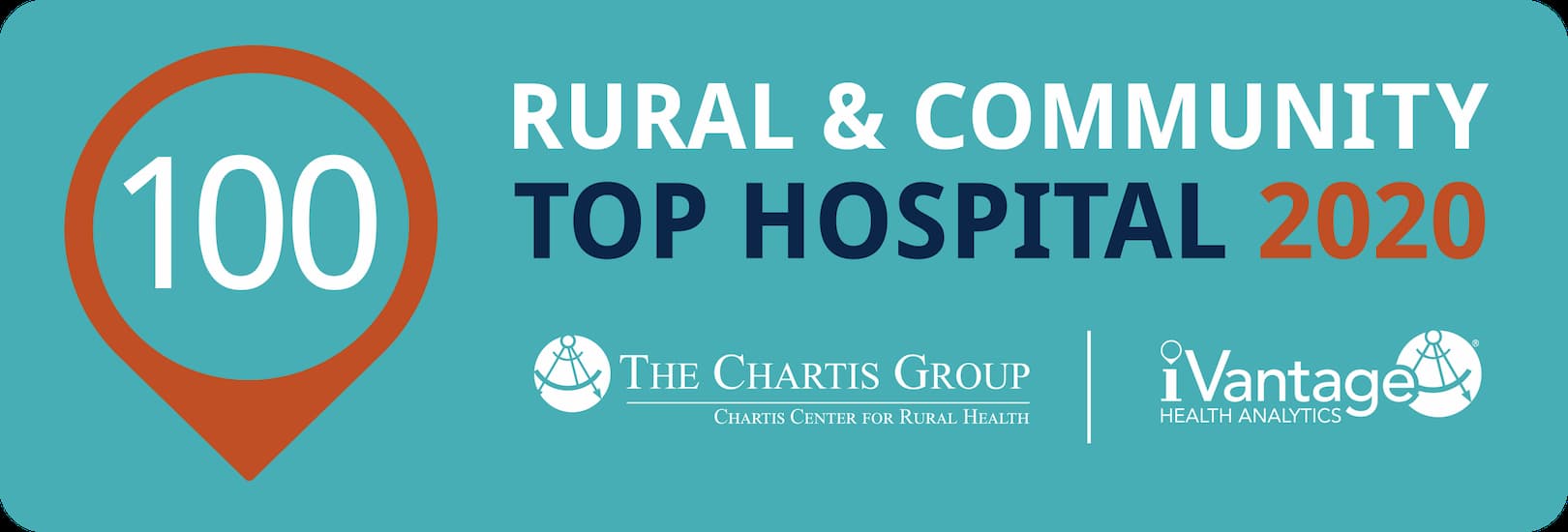 CCRH Rural & Community Top Hospital Award Banner