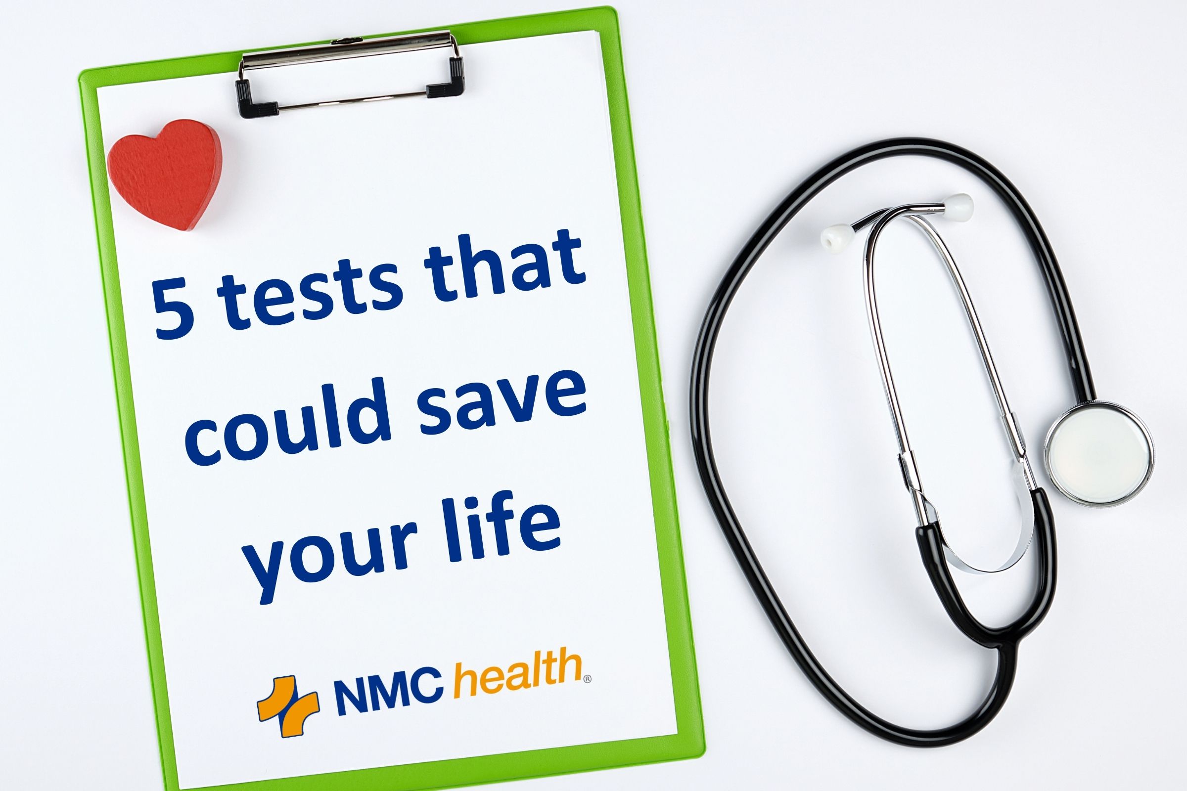 header image for 5 tests that could save your life: colonoscopy, dexa bone density scan, mammogram, ct cardiac calcium scoring heart ct scan screening and psa lab
