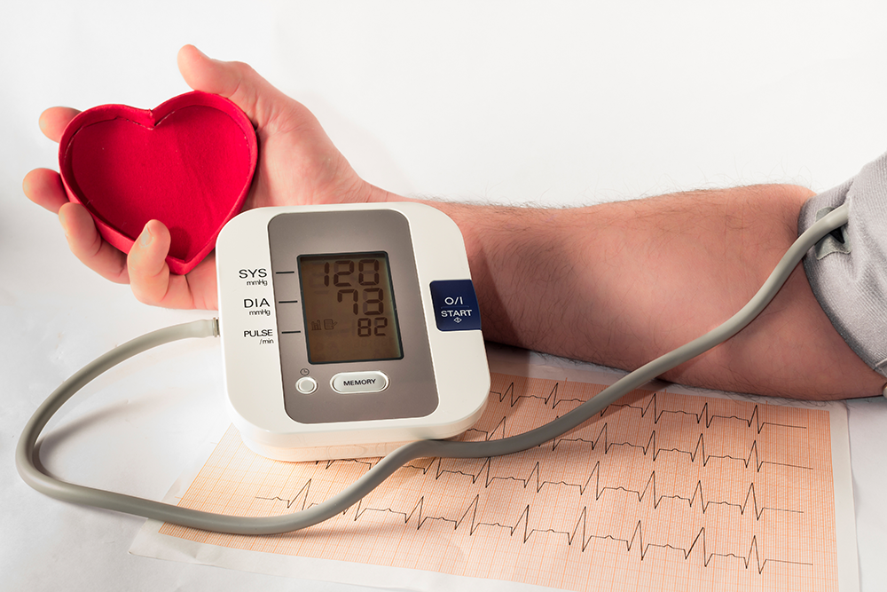 Blood Pressure Monitor on Arm