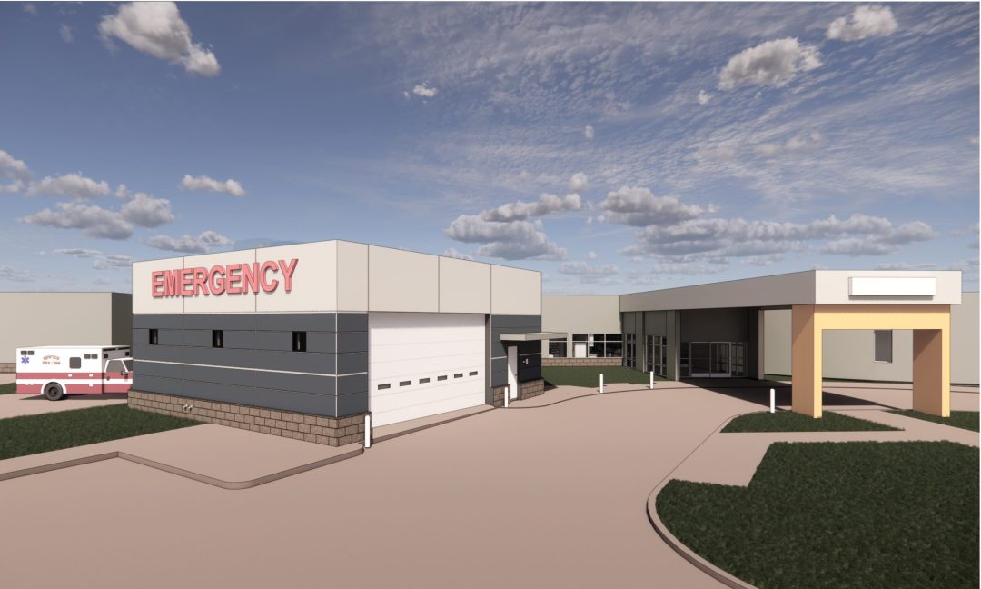 NMC Health ED Expansion rendering