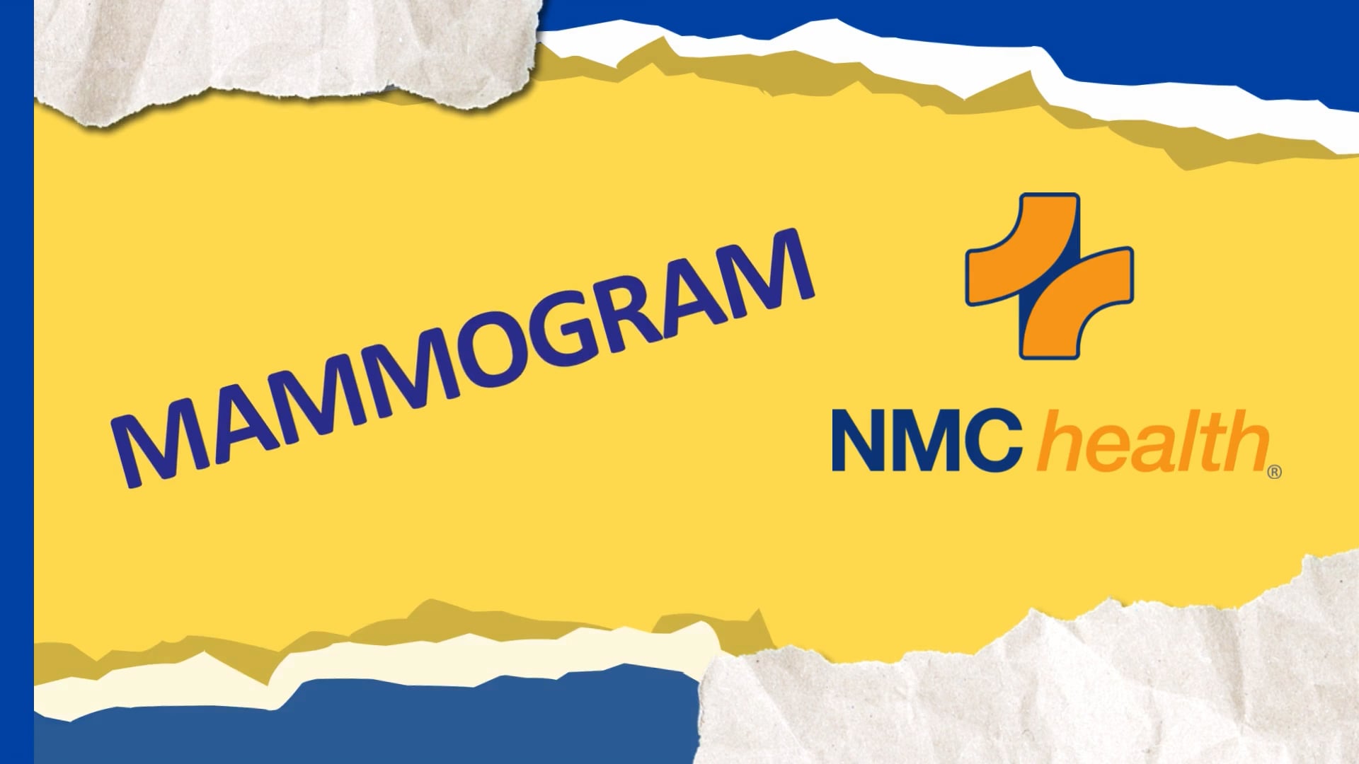 Mammogram title screen