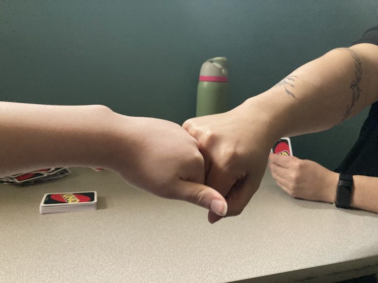 fist bump