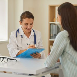 private insurance consultation at the hospital
