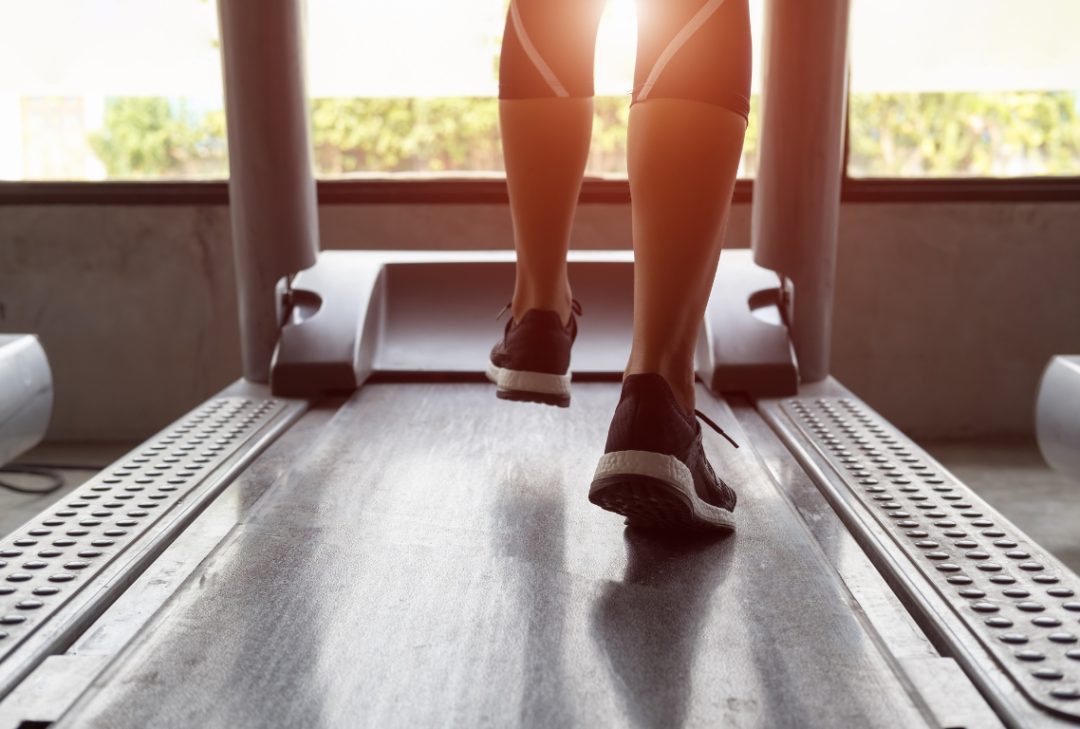 fitness is important so this person is staying fit